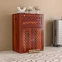 Solid Wooden Inverter Battery Cabinet Single
