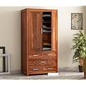 Solid Wooden Wardrobe for Clothes Solid