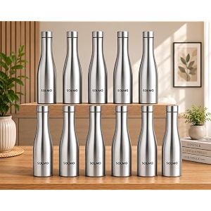 Solimo Water Bottle Quality Hi-Rise Stainless Steel