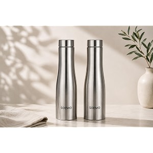 Solimo Water Bottle Quality Hi-Rise Stainless Steel