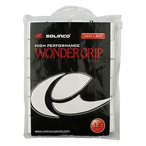 solinco wonder grip tennis overgrip 12 pack - soft and tacky