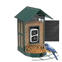 SOLIOM BF08 2K Smart Bird Feeder with Camera, Solar Powered, 2.7L