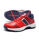SOLM8 S8 Cricket Shoes with Rubber Spikes – Performance Cleats for Men on Outdoor Turf/Grass, Featuring Wide Toe, Speed-Fit Lacing and New Gel Cushioned Insole