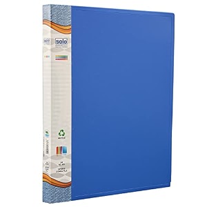 solo spring cobra file - a4 size  holds up to 180 sheets with spring amp prongs duo additional lever clip amptransparent pocket  durable polyboard with trademark aluminum clip for lifetime use