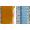 Solo SP 110 Separator/Divider (Set of 10) A4 - Multi-Color, & Solo SP 312 Separator/Divider (Set of 12) - Multi Colour A4 - Multi-Color