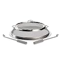 Solo Stove Bonfire Shield | Stainless Steel Spark Screen with Removal Tools