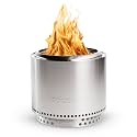Solo Stove Bonfire w/Stand | 19.5" Smokeless Wood Burning Fire Pit, Silver