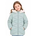 SOLOCOTE Girls‘ Winter Puffer Coat with Sherpa Lined Faux Fur Hood Jacket