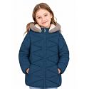 SOLOCOTE Girls‘ Winter Puffer Coat with Sherpa Lined Faux Fur Hood Jacket