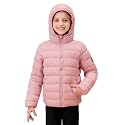 SOLOCOTE Kids Winter Puffer Jacket - Lightweight Packable Quilt Water-Resistant Hooded Jackets for Girls and Boys
