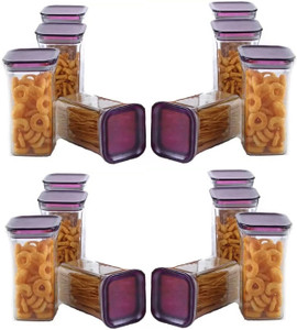 solomon plastic grocery container  - 1100 ml pack of 16 purple