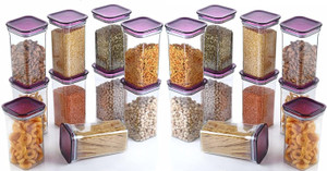 solomon plastic grocery container  - 1100 ml pack of 20 purple