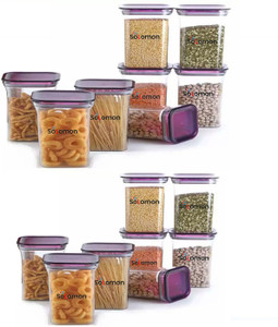 solomon plastic grocery container  - 600 pack of 16 purple