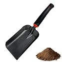 SoloWilder Charcoal Scoop (Manganese Steel) Grill Shovel for Fireplace Fir Pit Ash Shovel 12.66inch