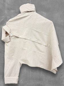 SOLSTICE Men Striped Casual Brown Shirt