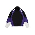 SOLY HUX Men's Varsity Jacket Zipper Color Block Windbreaker Jackets Coats
