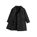 SOLY HUX Toddler Girl's Double Breasted Long Sleeve Trench Coat Outwear