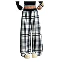 SOLY HUX Women39s Plaid Checkered Pants Flannel