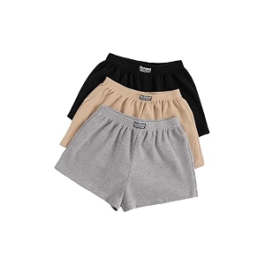 SOLY HUX Womens Summer Shorts 3 Packs