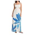 SOLY HUX Women's Summer Maxi Dress Tropical Cut Out Backless Cami Sundress