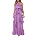 SOLY HUX Women39s Wedding Guest Maxi Dress