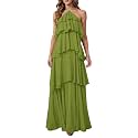 SOLY HUX Women39s Wedding Guest Maxi Dress