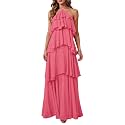 SOLY HUX Women39s Wedding Guest Maxi Dress