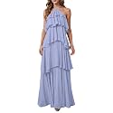 SOLY HUX Women39s Wedding Guest Maxi Dress