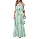 SOLY HUX Women39s Wedding Guest Maxi Dress
