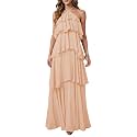 SOLY HUX Women39s Wedding Guest Maxi Dress