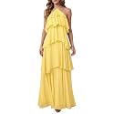 SOLY HUX Women39s Wedding Guest Maxi Dress