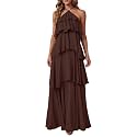 SOLY HUX Women39s Wedding Guest Maxi Dress