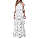 SOLY HUX Women39s Wedding Guest Maxi Dress