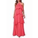 SOLY HUX Women39s Wedding Guest Maxi Dress