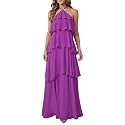 SOLY HUX Women39s Wedding Guest Maxi Dress