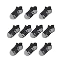 Somaibo 10 Pairs Boys Girls Ankle Socks Kids Athletic Socks No Show