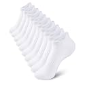 Somaibo 10 Pairs Kids Socks for Boys Girls Low Cut Athletic Ankle Socks