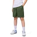 Somaibo Boys Athletic Shorts Youth Quick Dry Soccer Basketball Running Gym