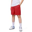 Somaibo Boys Athletic Shorts Youth Quick Dry Soccer Basketball Running Gym