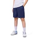 Somaibo Boys Athletic Shorts Youth Quick Dry Soccer Basketball Running Gym