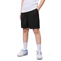 Somaibo Boys Athletic Shorts Youth Quick Dry Soccer Basketball Running Gym
