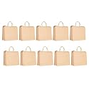 Soman Jute Ecofriendly Large Return Gift Bags Natural Pack of 10 Bags