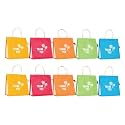 Soman Jute Ecofriendly Return Gift Bags Thankyou Printed Colorful bags with Zip Pack of 10 Bags