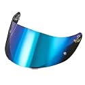 Soman K1S / K5 / K5S / K3 SV / K1 Visor Replacement, Fits Helmets with GT2 GT4 Hinge, Tinted Face Shield Anti-Scratch UV Protection Aftermarket (Transparent Revo Blue)