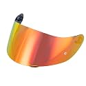 Soman K1S / K5 / K5S / K3 SV / K1 Visor Replacement, Fits Helmets with GT2 GT4 Hinge, Tinted Face Shield Anti-Scratch UV Protection Aftermarket (Smoke Revo Red)