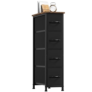 Somdot Narrow Dresser for Bedroom 4 Drawer