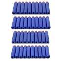 Black Foam Dart Bullets for Nerf N-Strike Elite Guns - Pack of 40