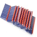 (pack of 100) bullet foam dart bullets for nerf n-strike elite guns,- Multi color