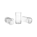 Somil Baverage Tumbler Multipurpose Drinking Glass Set, Transparent, Round, B20