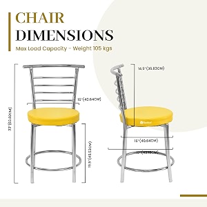 SOMRAJ Chair Comfortable Multi Purpose Home Dining